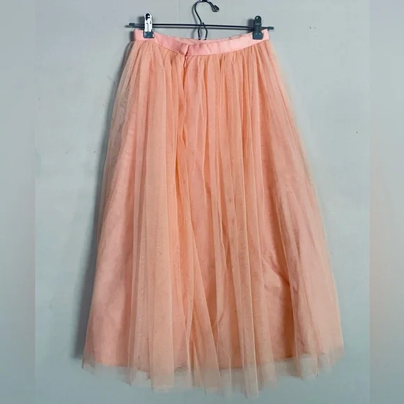 BHLDN for Anthropologie Tulle Midi Skirt - Picture 3 of 5